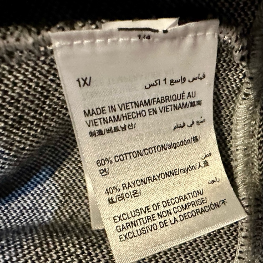 Alfani Drape Front Cardigan -EUC - Picture 5 of 5